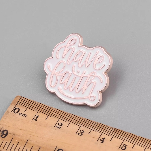 3/$12 Have Faith Fashion Pin - Picture 4 of 6